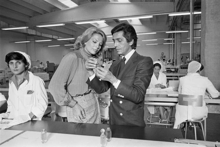 La Princesse Ira de Furstenberg et Valentino